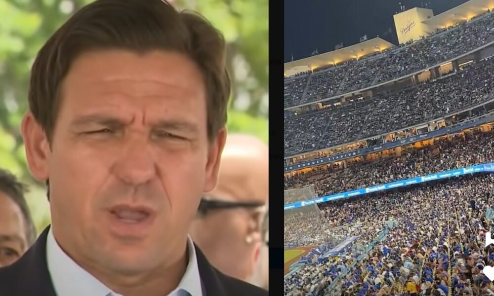 Ron DeSantis Tweets Lie About L.A. Dodgers Pride Night